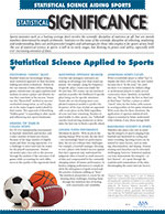 Statistical Science Aiding Sports
