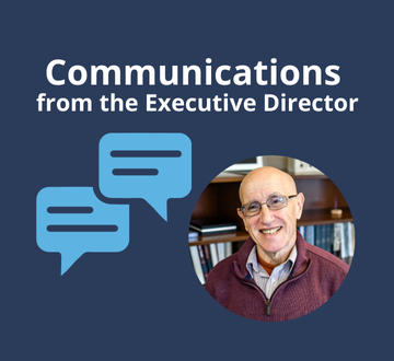 Communications from the Executive Director