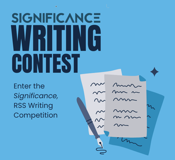 Enter the Significance, RSS Writing Competition