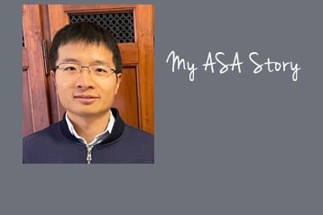 My ASA Story - Weijie Su, Associate Professor